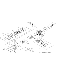 Hydraulic Pump Right Hand Diagram and Parts List for M60-KW (53AI8CT6050-31HP-OHV)(2010) Cub Cadet Lawn Tractor